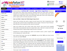 Tablet Screenshot of indoparfum.net